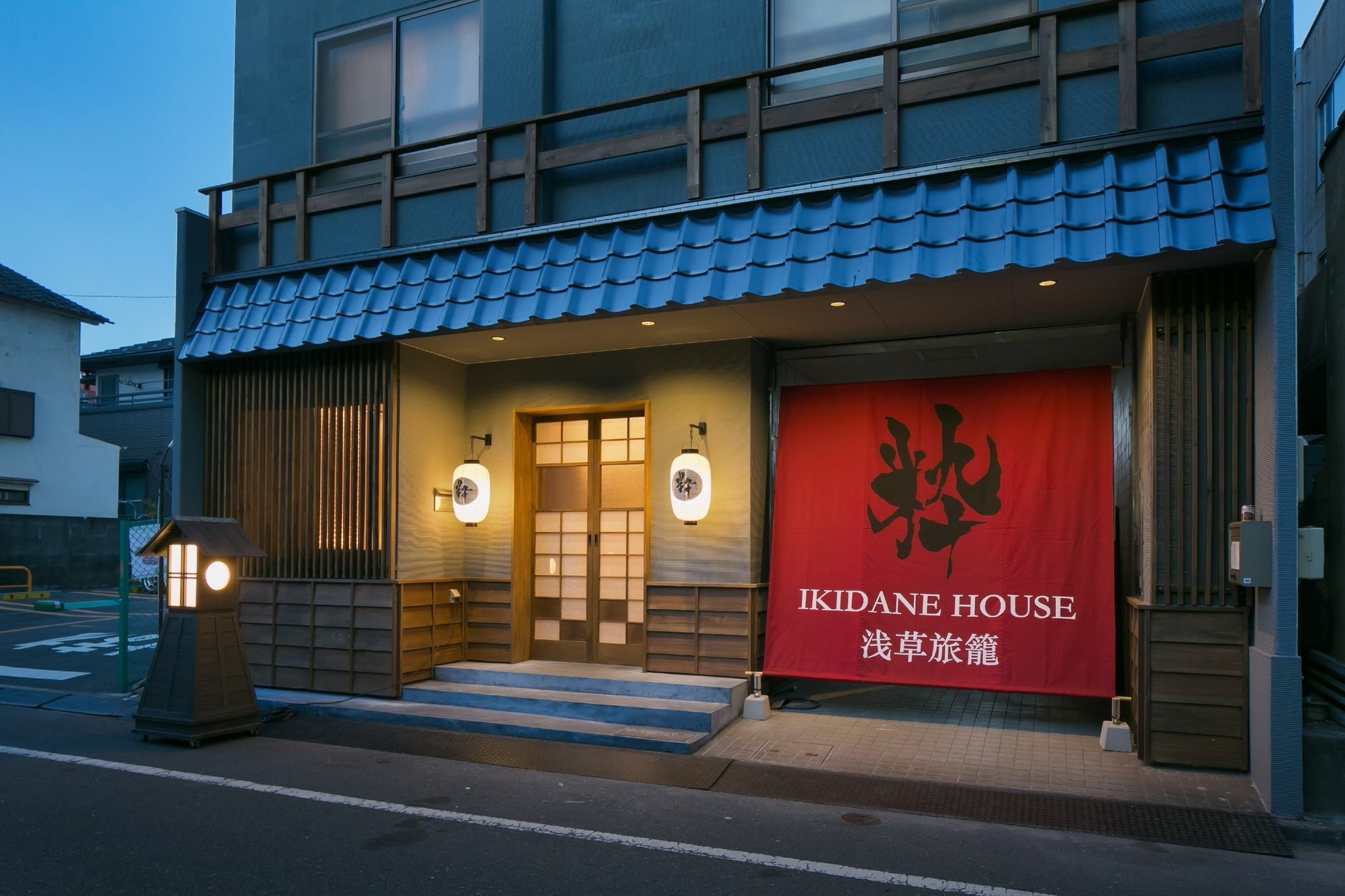 Ikidane House Asakusa Hatago Tokio Buitenkant foto