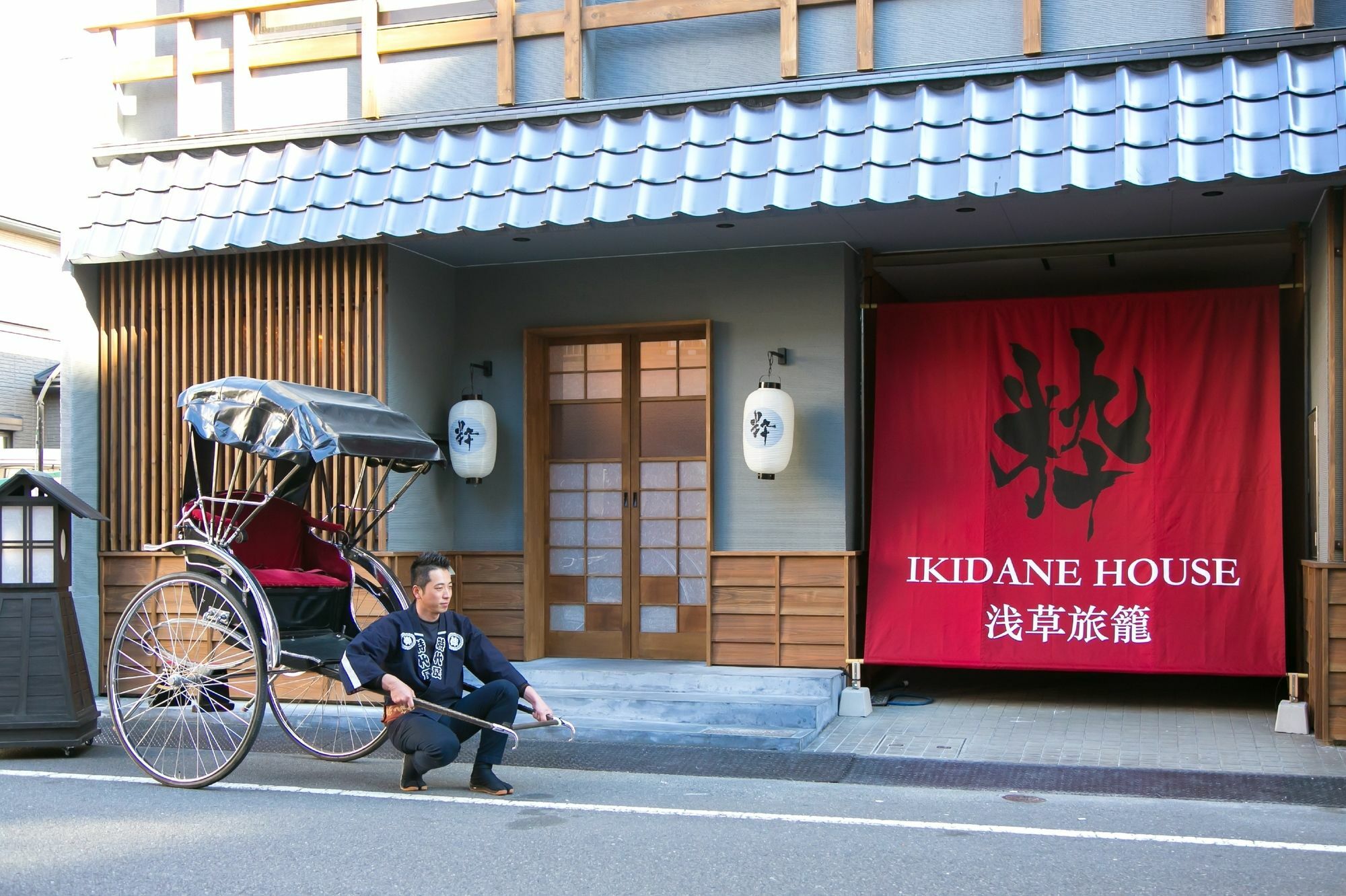 Ikidane House Asakusa Hatago Tokio Buitenkant foto
